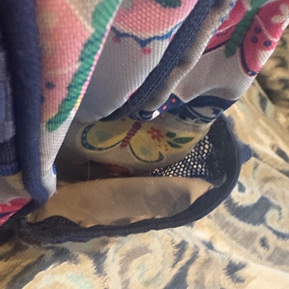 Pottery Barn Kids Butterfly Backpack - Multicolor and Navy - Picture 2 of 4